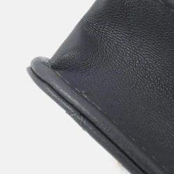 Chanel CC Grey Leather Phone Case