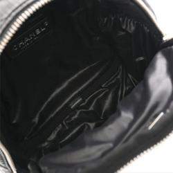 Chanel Coco Neige Collection Black Nylon Backpack 