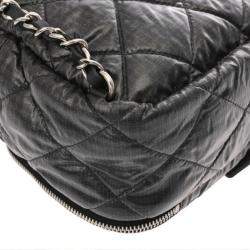Chanel Coco Neige Collection Black Nylon Backpack 