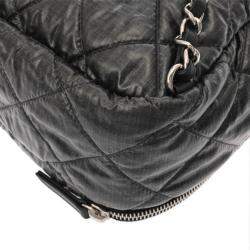 Chanel Coco Neige Collection Black Nylon Backpack 