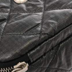Chanel Coco Neige Collection Black Nylon Backpack 