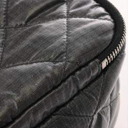 Chanel Coco Neige Collection Black Nylon Backpack 