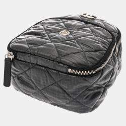 Chanel Coco Neige Collection Black Nylon Backpack 