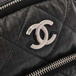 Chanel Coco Neige Collection Black Nylon Backpack 