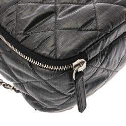 Chanel Coco Neige Collection Black Nylon Backpack 