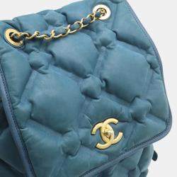 Chanel Chesterfield Calfskin Quilted Backpack 