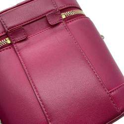 Chanel Chain Shoulder Bag Coco Mark Vanity Lambskin