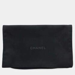 Chanel Chain Wallet Small Black Leather Clutch Bag