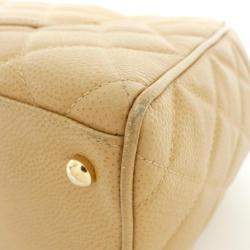 Chanel Beige Boston Bag