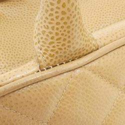 Chanel Beige Boston Bag