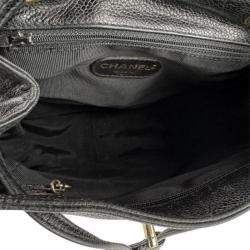 Chanel PM Black Caviar Leather Backpack