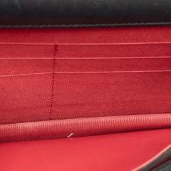 Chanel Black Quilted Leather 19 Flap Wallet on Chain