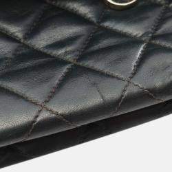 Chanel Green Mini Quilted Lambskin Tassel Flap