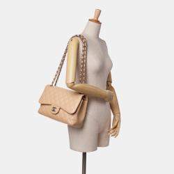 Chanel Jumbo Classic Caviar Double Flap Bag