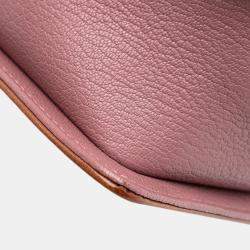 Chanel Pink Old Medium Quilted Goatskin and Patent Duo Boy Flap