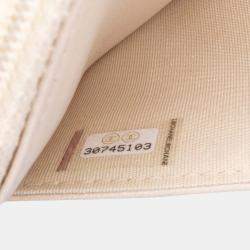 Chanel Beige Quilted Lambskin 19 Wallet on Chain