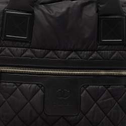 Chanel Black Quilted Nylon Coco Cocoon Tote