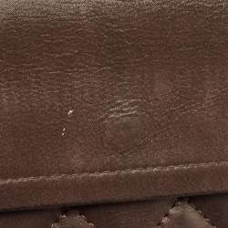 Chanel Choco Brown Quilted Iridescent Leather 226 Reissue 2.55 Flap Bag