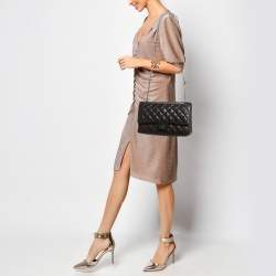 Chanel Choco Brown Quilted Iridescent Leather 226 Reissue 2.55 Flap Bag
