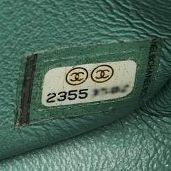 Chanel Green Quilted Leather Rectangular Mini Classic Flap Bag