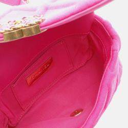 Chanel Pink Quilted Jersey 19 Belt Bag