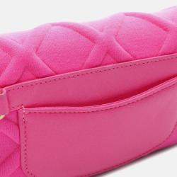 Chanel Pink Quilted Jersey 19 Belt Bag