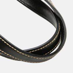Chanel Black CC Lambskin Wild Stitch Handbag