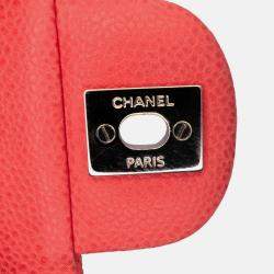 Pre Owned Chanel Mini Rectangular Classic Caviar Single Flap
