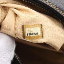 Chanel  CC Coco Black Grained Calfskin Handbag SHW