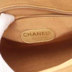 Chanel CC Shopper Beige Leather Tote Bag
