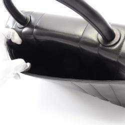Chanel Mademoiselle Black Lambskin Leather Handbag