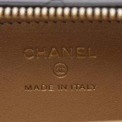 Chanel Black Lambskin CC Coco Mini Matelassé Shoulder Bag GHW