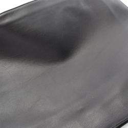 Chanel Jumbo Black Leather Tote Bag