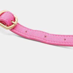 Chanel 19 Pink Fabric Shoulder Bag