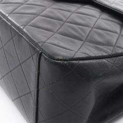 Chanel Flap Black Lambskin Shoulder Bag