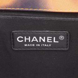 Chanel Boy Multicolor Lambskin Shoulder Bag