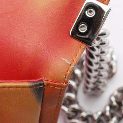 Chanel Boy Multicolor Lambskin Shoulder Bag