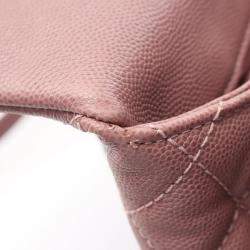 Chanel Coco Handle Pink Matelasse Caviar Leather Top Handle Bag