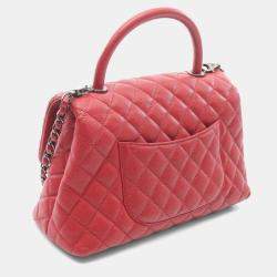 Chanel Coco Handle Matelasse Leather Shoulder Bag
