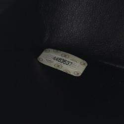 Pre Owned Chanel Jumbo Single Flap Black Lambskin Shoulder Bag