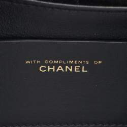 Chanel Black Velvet Quilted Mini Top Handle Flap Bag