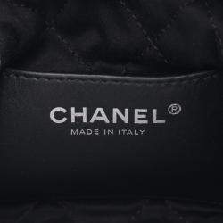 Chanel 22 Mini Black Leather Shoulder Bag 