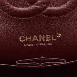 Chanel Classic Double Flap Black Quilted Lambskin Shoulder Bag