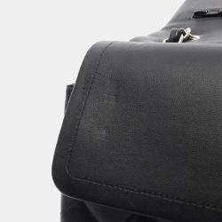 Chanel Classic Double Flap Jumbo Black Quilted Lambskin Shoulder Bag