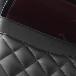 Chanel Classic Double Flap Black Lambskin Shoulder Bag