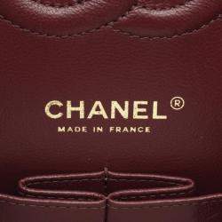 Chanel Classic Double Flap Black Lambskin Shoulder Bag