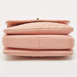 Chanel Pink Quilted Leather Small Trendy CC Top Handle Bag