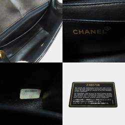 Chanel Kelly Black Patent Leather Handbag