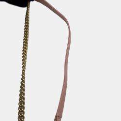 Chanel Boy Matelasse Black Caviar Leather Chain Wallet