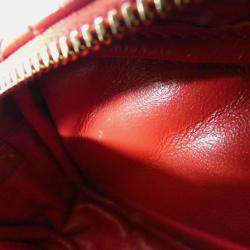 Chanel Quilted Red Calfskin Shoulder Bag